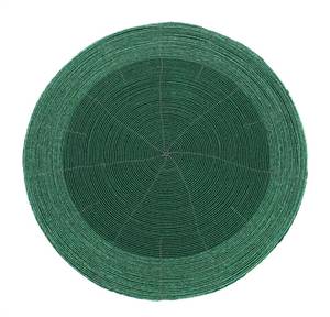 Luxury High End Handmade Eco-Friendly <b>Beaded</b> Floral Pattern Home Use <b>Placemat</b> 'Tweety Pie' - Product Image 3