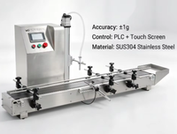 Machine de remplissage semi-automatique de diffuseurs de parfum Yide en acier inoxydable SUS304, contrôlée par PLC, précision ±1g pour les usines de parfums d'intérieur