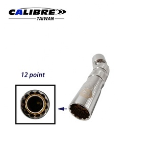 Llave de bujías de pared delgada giratoria de 12 puntas con imán, 3/8" x 14mm, de TAIWAN CALIBRE, para bujías de 14mm - Product Image 5