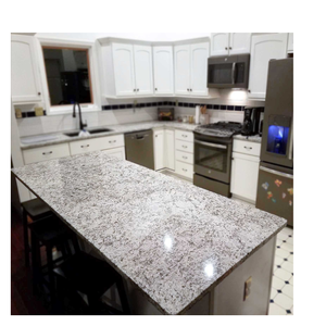 Granito Blanco Colonial Pulido, Granito Moderno en Losa Grande para Encimeras de Cocina, Baño y Exteriores - Fabricante y Exportador - Product Image 1