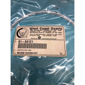 AMAT 0200-00043 QUARTZ, COVER 6", POLY .40 - อุปกรณ์และอะไหล่เซมิคอนดักเตอร์ระดับโลกที่เชื่อถือได้ - Product Image 2
