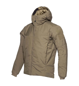 Windproof Hooded Men's Warm Windbreaker Jacket with Zipper Front Logo Standard Thickness Winter - Product Image 4
