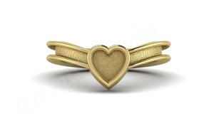 2025 anillo de aniversario de bodas de plata personalizado de alta calidad en forma de corazón 925 sello joyería de montaje al por mayor regalo de joyería de 6mm - Product Image 2