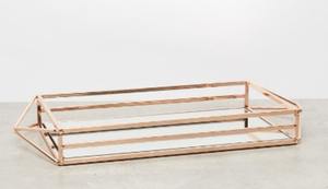 Bandeja de Servir de Mármol de Lujo con Asas Decorativas Doradas, Plato Rectangular de Piedra para el Hogar, Cocina, Hotel, Restaurante, Decoración de Mesa - Product Image 5