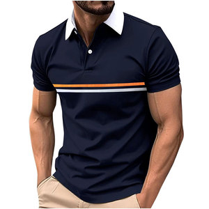 Polo pour homme de haute qualité, décontracté, uni, avec logo personnalisé, nouveau style, mode estivale, manches courtes, pour le golf - Product Image 5