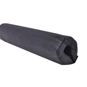 Custom Logo <b>Barbell</b> Pads for Gym Fitness Equipment Accessories Body Building Weight Lifting Made Rubber PVC Custom Color Fits - Product Image 4