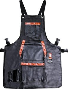 New <b>Chef</b> Aprons Custom Logo Kitchen Hotel Bar Staff Unisex Long Sleeve Button-Down Restaurant Uniform <b>Tops</b> Polyester Cotton - Product Image 4