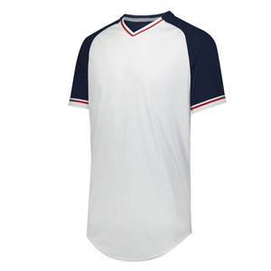 เสื้อเบสบอล Thunder 13 สีดำ-เขียวอมฟ้า คอวี โพลีเอสเตอร์ ชุดทีมผู้ใหญ่ชาย พิมพ์ลายแบบระเหิด ระบายอากาศได้ดี - Product Image 2