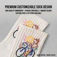 Chaussettes de sport respirantes personnalisées avec logo OEM ODM, chaussettes de sport épaisses et antidérapantes pour hommes, chaussettes de course et de football en gros
