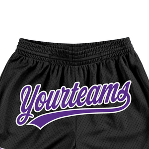 <b>Customized</b> Sports Team Shorts 100% Polyester Mesh Sublimated Club Name Training Basketball Athletic Shorts for Teamwear - Product Image 3