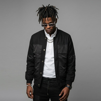 Blouson Bomber Personnalisé Style Streetwear pour Hommes – Esthétique Tendance Urbaine, Décontracté Quotidien, Léger et Indispensable
