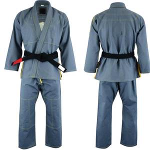 Ensembles de kimonos légers de compétition de Jiu-Jitsu Brésilien, patchs personnalisés, vente en gros, uniformes BJJ, logo brodé, 100% coton 220g - Product Image 1