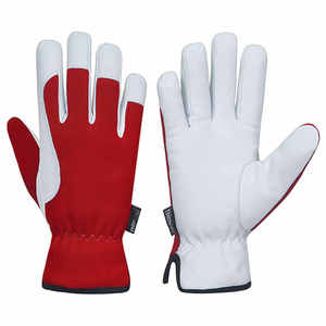 Best Hot Selling Highest Quality Goat Grain Leather Working Assembly <b>Gloves</b> Wholesale Rate Safety Soft <b>Driver</b> For Daily Use - Product Image 1
