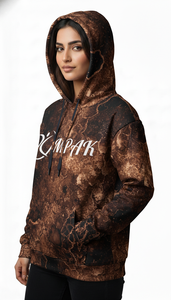 Sweat à capuche unisexe oversize moderne pour l'hiver, avec impression par sublimation brodée, pour les collections streetwear décontractées - Product Image 4
