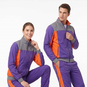 Ensemble veste coupe-vent et pantalon de jogging unisexe personnalisable en nylon 2026 – Tenue décontractée 2 pièces pour la gym et le fitness (hommes et femmes) - Product Image 3
