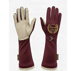 Gants en cuir de haute qualité les plus populaires pour le hijab, confortables, en tissu souple, compatibles écran tactile, avec propriétés thermiques, pour l'équitation musulmane - Product Image 6