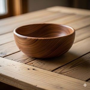 Nouvel Arrivage : Bol en Bois pour Servir Soupe, Aliments, Noix – Accessoire de Cuisine pour la Maison, Mariages, Décoration de Table à Manger, Bols à Salade - Product Image 4
