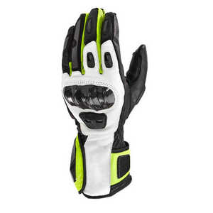 Gants de moto en cuir pour course, compatibles écran tactile, respirants, avec protection des articulations en carbone, pour une sécurité optimale lors de la conduite - Product Image 2