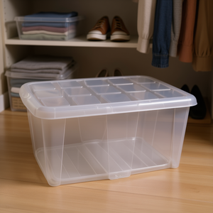 Caja de Almacenamiento de Plástico Transparente N18 para Organizar y Proteger sus Artículos - Product Image 2