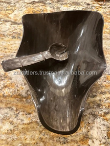 Cuchara de cuerno de vaca hecha a mano Acabado pulido Elegante comedor natural y vajilla Cubiertos Perfecto para uso en el hogar y restaurante - Product Image 5