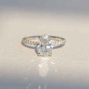 IGI/GIA Lab Grown Cut Diamond Vintage 14K Anillo de boda/compromiso amarillo Unisex Oro blanco fino para fiesta de aniversario-Worthy - Product Image 3