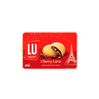 Biscuits au beurre fourrés au chocolat Vietnam LU Choco Lava 300g, 16 boîtes par carton