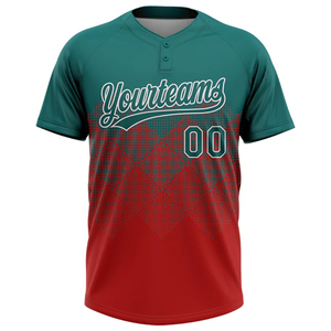 <b>Baseball</b> Softball Two Button <b>Baseball</b> Softball Jersey Uniform Personalized Youth Adults Men Women Sportswear Wholesale - Product Image 2