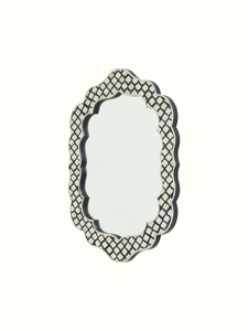 Handmade Bone Inlay Wall Mirror - Product Image 4