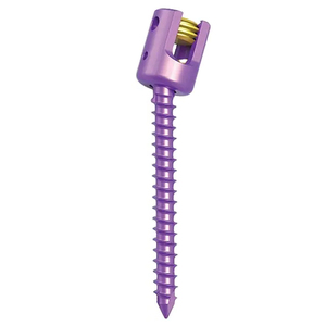Tornillo Pedicular de Aleación de Titanio a Precio de Fábrica, Tornillo de Reducción Monoaxial y Poliaxial para Cirugía Lumbar Espinal - Product Image 1