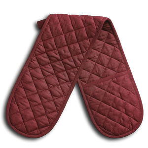 Gants de four en coton résistants aux hautes températures, imperméables, avec logo personnalisé, prise en main sûre et confortable pour la cuisine, vente en gros - Product Image 2