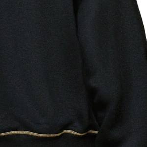 Wholesale Custom <b>Stitch</b> Detail Pullover <b>Hoodies</b> <b>Oversize</b> Streetwear Contrast Stitching Terry Cotton 400 Plus GSM Custom Logo OEM - Product Image 3