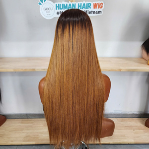 Glueless Vietnamese Remy Human Hair Long Kinky Curly for Lace for Cut <b>Wigs</b> for <b>Black</b> Women - Product Image 4
