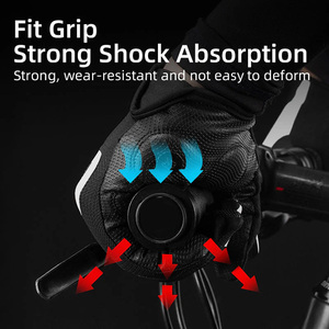 Gants de cyclisme personnalisés, gants de vélo antichoc, équipement de sport respirant, vente en gros, exportation Pakistan, OEM - Product Image 3