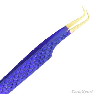 Meilleures pinces à épiler professionnelles de haute qualité personnalisables pour extensions de cils, pointe droite et lisse, en acier inoxydable, 10 mm - Product Image 2