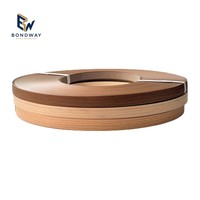 Bande de chantournage PVC chêne brun moyen, finition grain de bois, étanche, écologique pour meubles de cuisine