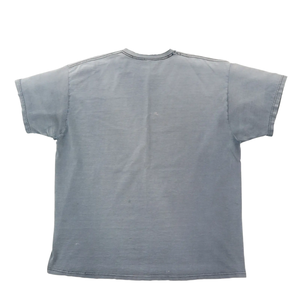 High Quality Men's Heavy Premium Sunfaded Vintage Washed Grey T Shirt Oversized Heavyweight Cotton Custom Logo Bulk T-shirt - Product Image 1