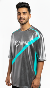 Camiseta Premium para Hombre, Talla Grande, Sublimada, Poliéster/Algodón, Transpirable, Ecológica, Corte Regular, Estilo Casual Urbano - Product Image 4