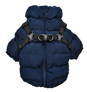 เสื้อผ้าสัตว์เลี้ยงแบบกำหนดเอง เสื้อแจ็คเก็ตสุนัขตัวใหญ่สำหรับฤดูหนาว พร้อมแถบสะท้อนแสง เสื้อโค้ทบุนวมสำหรับสุนัขสำหรับการล่าสัตว์กลางแจ้ง เสื้อแจ็คเก็ตสำหรับสุนัข - Product Image 3