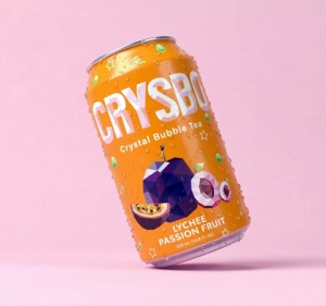 Thé Boba RTD aux saveurs de raisin/pêche/fruits de la passion en canette de 320 ml, OEM, vente en gros de thé à bulles - Product Image 3