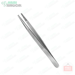 Pince à pansement médical dentaire en acier inoxydable de haute qualité de 18cm avec pince à épiler chirurgicale avec logo personnalisé - Product Image 2