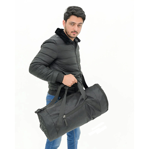 New Design Large Capacity Durable Gym Sports Kit <b>Bags</b> <b>Black</b> Color Travel Gym School Sport Hiking Duffel <b>Bags</b> - Product Image 3