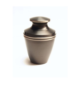 โกศโลหะโบราณสำหรับขี้เถ้าศพของมนุษย์ที่สะท้อนให้เห็นถึงการป้องกันที่ทนทาน - Product Image 1