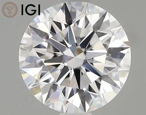 IGI รับรองโซลิแทร์ CVD Lab ปลูก6.82มม. เพชรทรงกลม1.20 CT VVS2สี D สำหรับทำเครื่องประดับ - Product Image 1