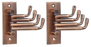 Stainless Steel Portable Wall <b>Hooks</b> 6 <b>Hook</b> <b>Rail</b> Classic Design Rust Resistant Coat Rack for Bathroom Wall or Door Mounting - Product Image 5