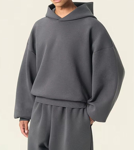 Sweat à capuche pour homme, coupe ample, 100% coton, hiver, 450 g, poids lourd, haute qualité, sweats à capuche personnalisés - Product Image 2