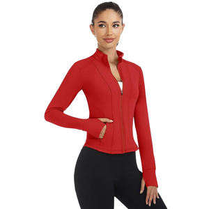 Cárdigan de Yoga Abierto por Delante para Mujer, Manga Larga, Corte Holgado, Nylon y Spandex, Suave, Elástico, Transpirable y Ligero - Product Image 3