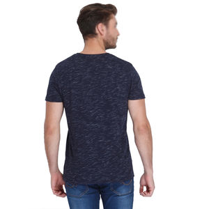 T-shirts pour hommes en coton uni, poids lourd, grandes tailles, personnalisables, haute qualité - Product Image 4