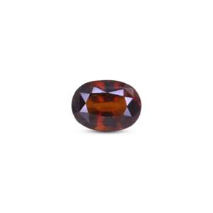 Luxury 8.6 Ct Natural Hessonite Gomed Oval Cut Loose Gemstone for Fine Jewelry - Product Image 1