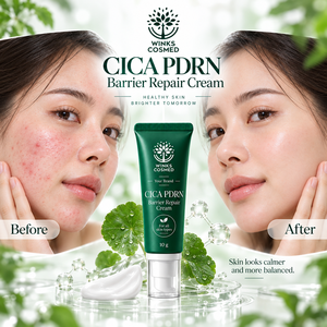 WINKS COSMED Crème réparatrice de barrière à la Centella, PDRN, acide hyaluronique et vitamine B5, 10g pour le visage et tous types de peau - Product Image 5