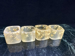 Anillo para Servilletas de Resina Premium Hecho a Mano, Decoración de Mesa de Comedor, Accesorios de Lujo para Mesa de Boda de Hotel por Tradebyd - Product Image 4